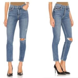 GRLFRND Reed High Rise Slim Jeans in Sandblast Size 31